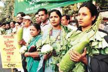 Protest rally against agrochemicals