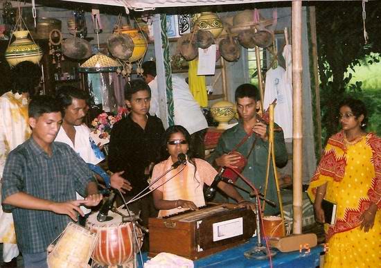 famous blind singer from Bhanga