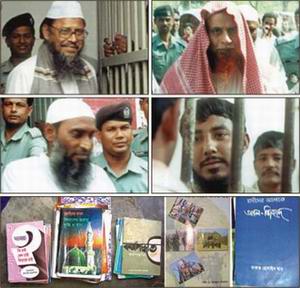 terrorists, leaflets, books