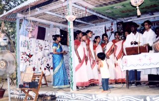 A Women Center has been opened at Ambikapur, Faridpur on March 14. 2004.